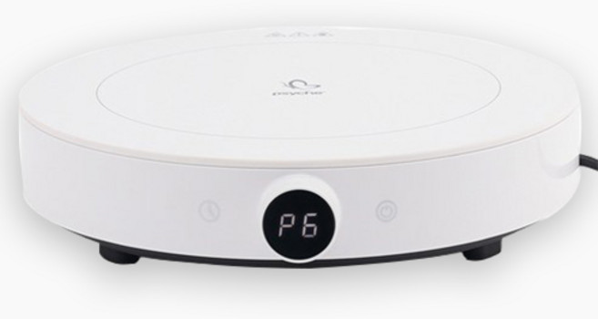 프시케 IH 2000W 고화력 1구 인덕션 레인지 원형 프리스탠딩 PSK-KA001, 일반형