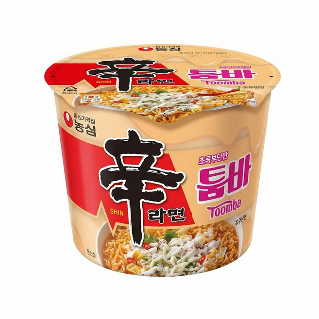 농심 신라면 투움바 컵라면 113g 16개