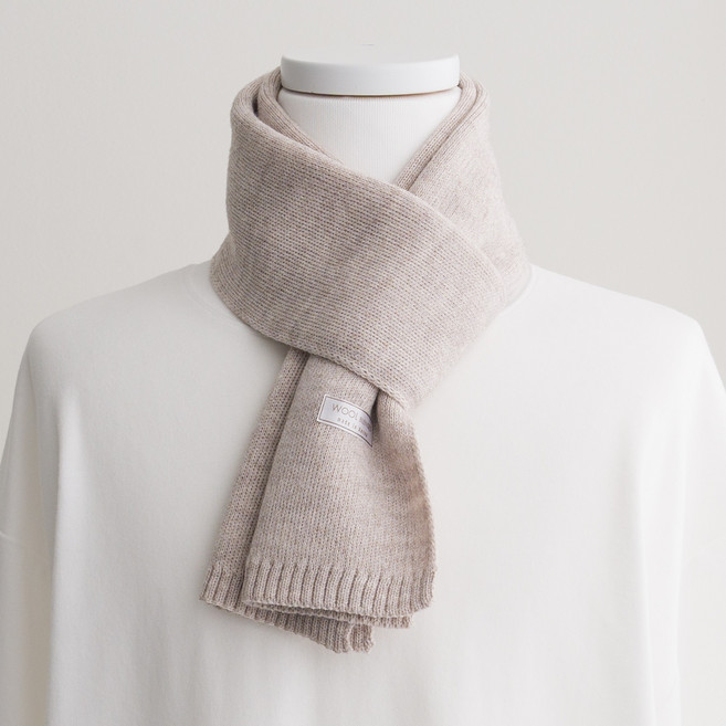 더베이직샵 부드러운 쁘띠 숏 미니 목도리 캐시라이크 울 머플러 14컬러