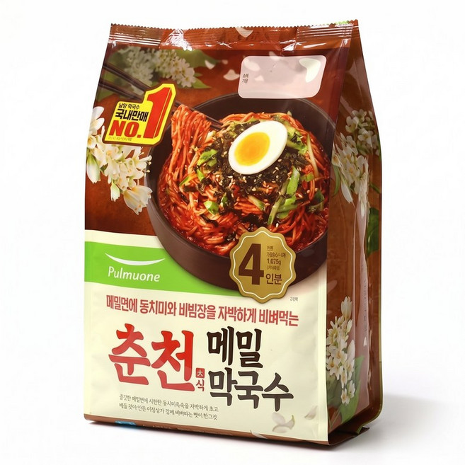 [풀무원]춘천 메밀막국수 1 026g(4인분), 1개, 26g