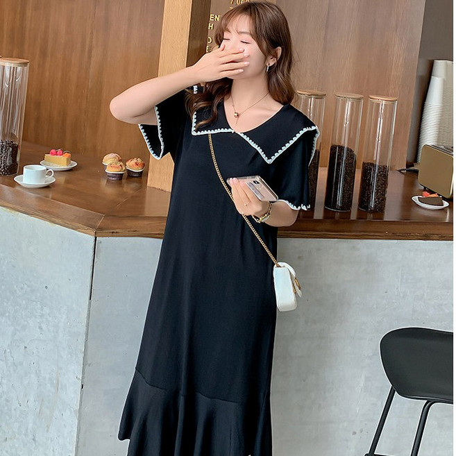 영애씨옷장 2770-카라 니트 원피스