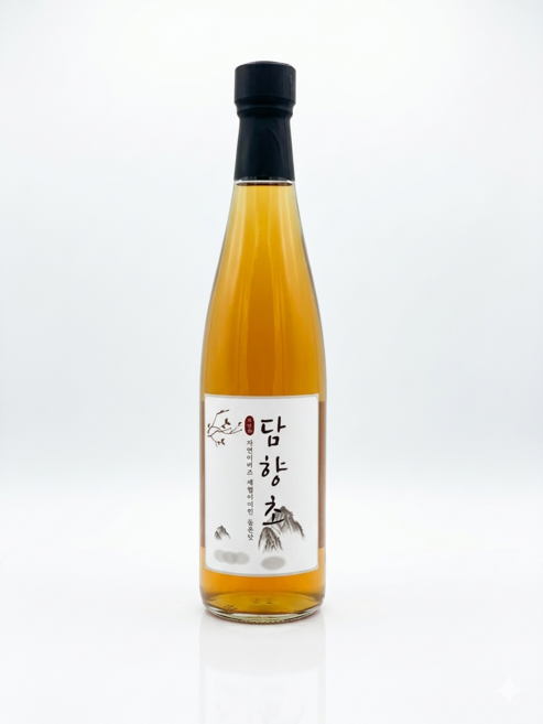 담향초 프리미엄 천연 자연발효 음용 수제 사과 식초, 1개, 500ml