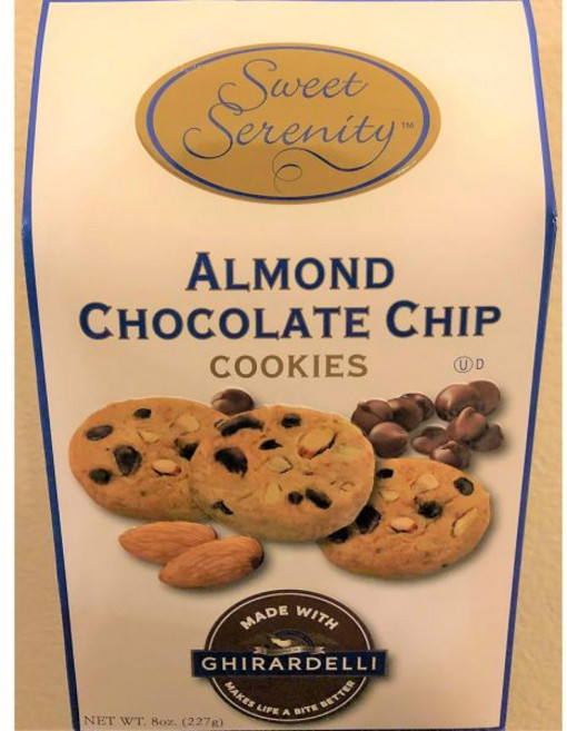 초콜렛칩 쿠키 수입자 초코칩 스위트 세레니티 아몬드 초콜릿 칩, 초콜렛칩 쿠키 수입자 초코칩 스위트 세레니티 아몬드 초, 227g, 1개