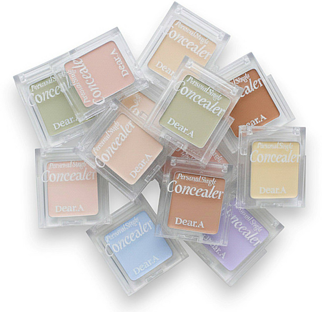 (정품) 디어에이 퍼스널 싱글 컨실러 10종 택1 1.8g, 1개, **09 라벤더포그*