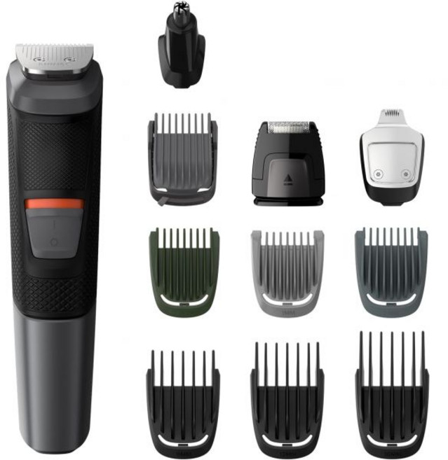 필립스 멀티 그루밍 키트 [바리칸수염 트리머코모 커터] MG573015, 5000 시리즈 1IN11