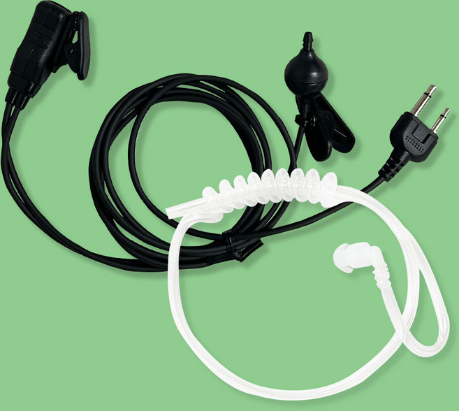 잘텍 JX-220무전기 전용 이어폰 튜브형 경호용이어마이크 국산