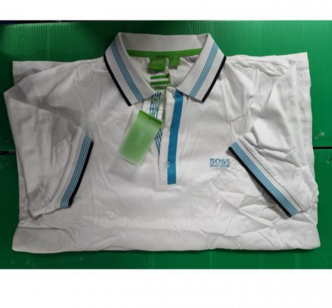 휴고보스 반팔 셔츠 M싸이즈 그린라벨