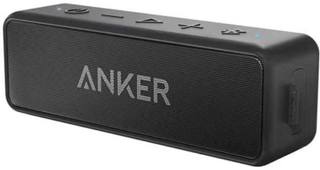 앤커 사운드코어2 블루투스 스피커, 블랙, A3105