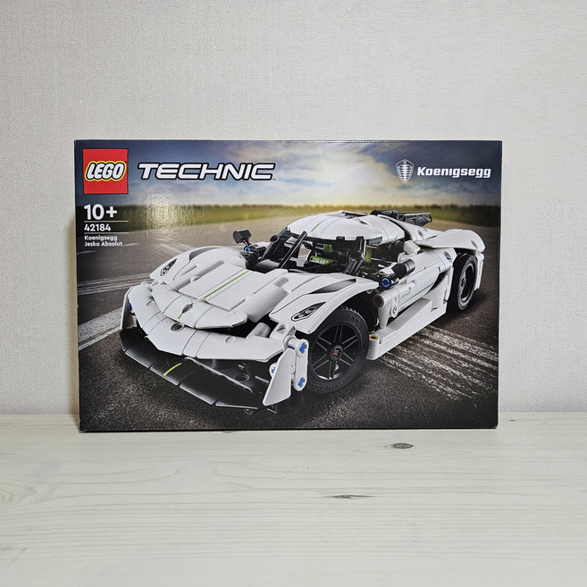 레고 Koenigsegg Jesko Absolut 하이퍼카 42184, 혼합색상, 1개