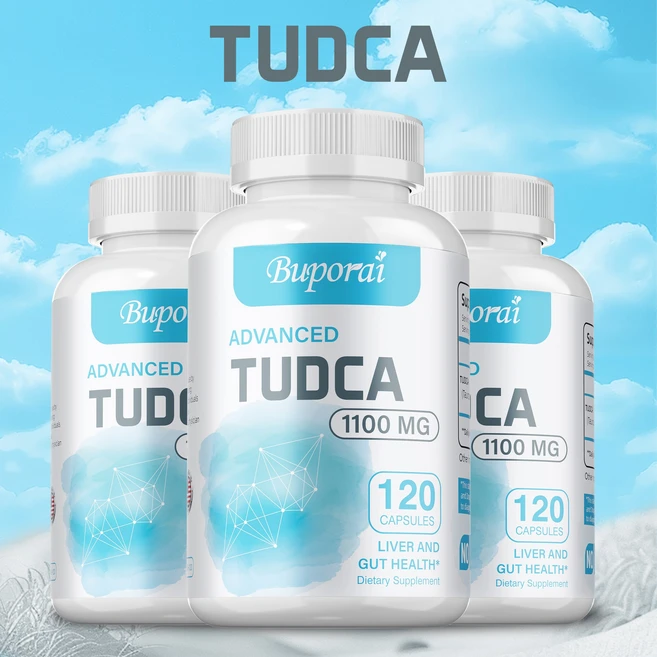TUDCA 간 보충제 1100mg 초강력 담즙산 TUDCA 보충제 간 정화 해독 및 복구를 위한 간 지원, 1개, 60정 - 쿠팡