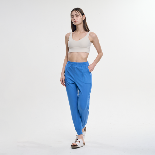 남여공용 조거팬츠 트레이닝 바지 등산 요가 필라테스 밴딩 빅사이즈