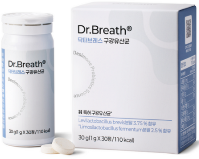 드시모네 닥터브레스 구강유산균, 30정, 1개
