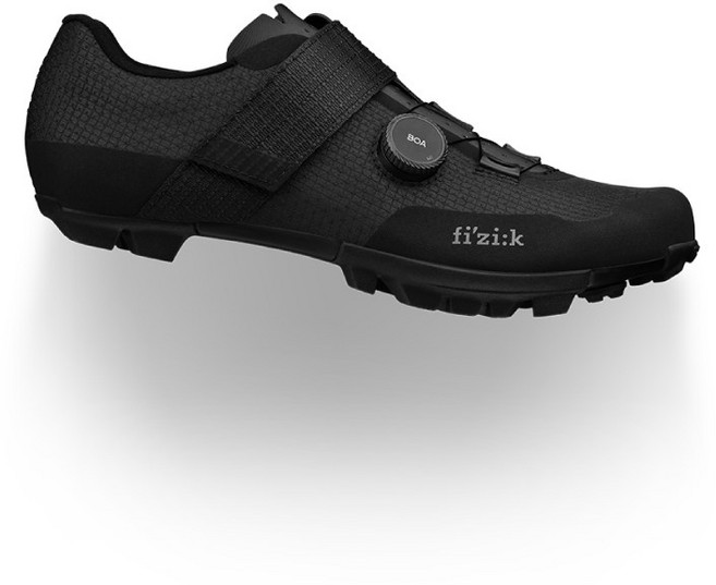 FIZIK 피직 벤토 페록스 카본 MTB 그래블 자전거 클릿 슈즈, EU 41, 블랙