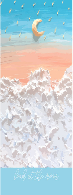 논슬립 접으식 요가매트 홈트 휴대용 초슬림1.5mm, 1개, 유화Y03