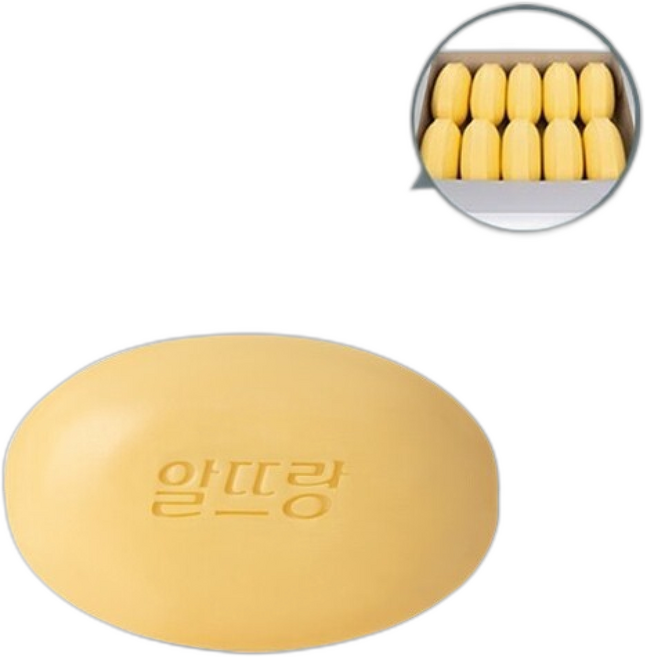 알뜨랑 엘로우 비누, 130g, 20개입