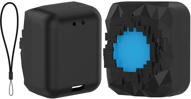 Acddeny Bitzee 비트지 Magicals 인터랙티브 장난감 디지털 반려동물용 실리콘 케이스 가상 전자 보호 스킨 슬리브 블랙, Acddeny Bitzee 비트지 Magicals 인터