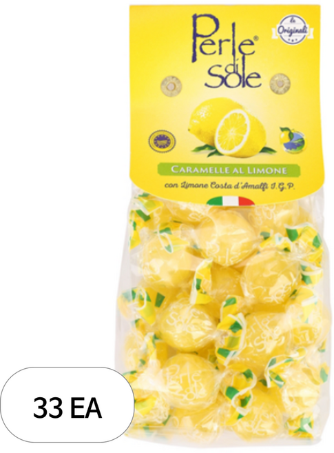 페를레디솔레 포지타노 레몬 캔디, 200g, 33개