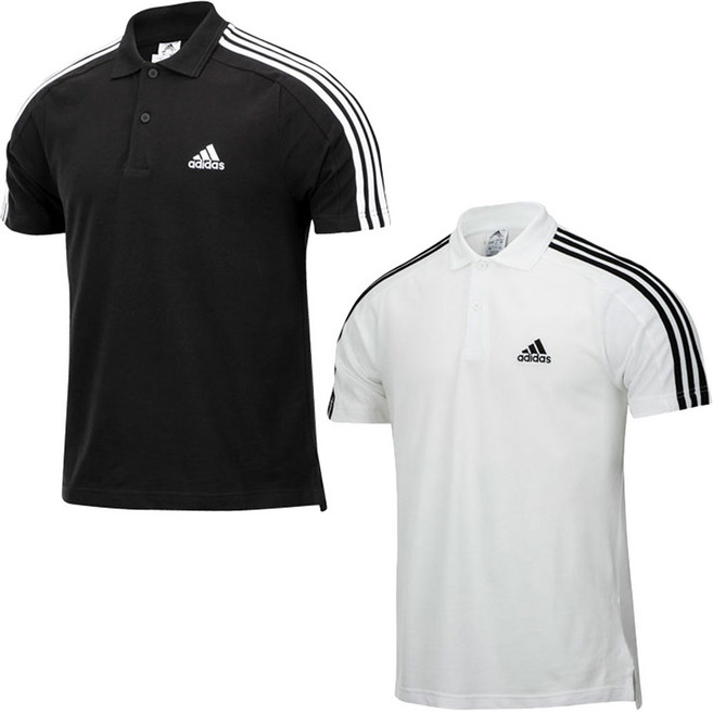 아디다스 골프 남녀공용 골프티 골프웨어 폴로 반팔티 반팔 카라티 고급면 티셔츠 IC9310 + ALS 마스크