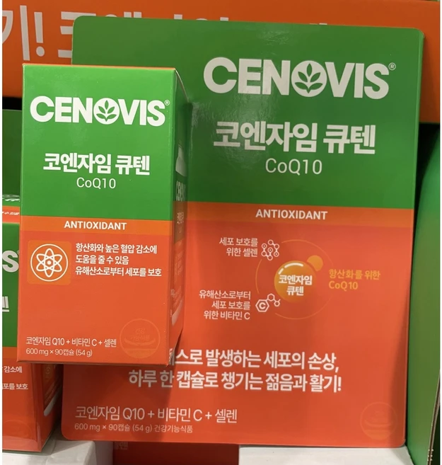 세노비스 코엔자임 큐텐, 1개, 90정 - 쿠팡