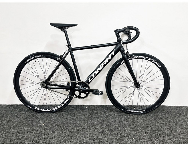 25 코난트 프리즈마 픽시 자전거, 매트 블랙, 1개, 48cm