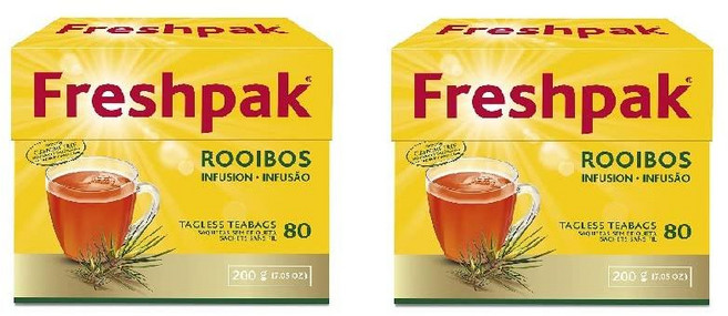 프레쉬팩 루이보스 Freshpak Feels So Good Rooibos Tea, 80개입, 2개