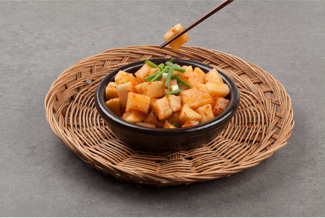 [산지직송_청정 제주도] 맛의 깊이가 남다른 감칠맛 제주월동무 깍두기 1~5kg, 제주도 월동무 깍두기 3kg, 3kg, 1개