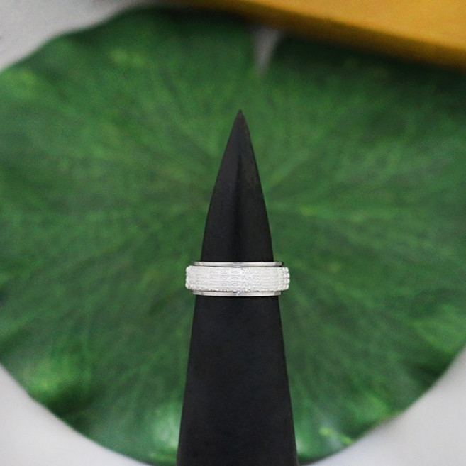 아리공방 광명진언 회전 불교 은반지 실버반지 남자반지 어머니선물 불교용품 선물용은반지 패션반지 은패션소품