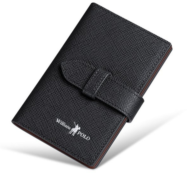 WilliamPOLO(윌리엄폴로) 185176 소가죽 카드 명함지갑