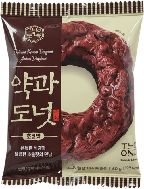 더원 약과도넛 초코 10p, 2개, 600g