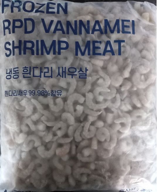 냉동 흰다리 새우살 4.5kg, 1개, 4.5
