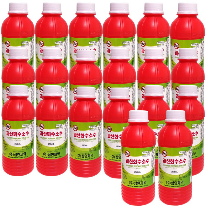 두원사이언스 과산화수소수 250ml- 20개 살균소독제, 250ml