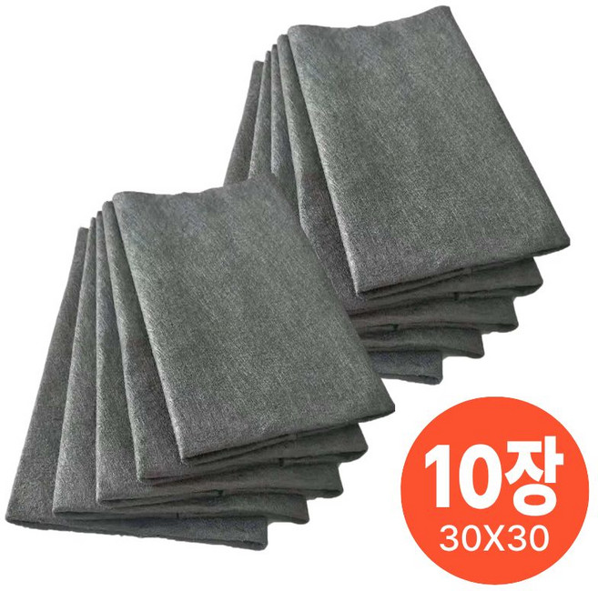 극세사 매직 물기제거 클린 행주, 10개