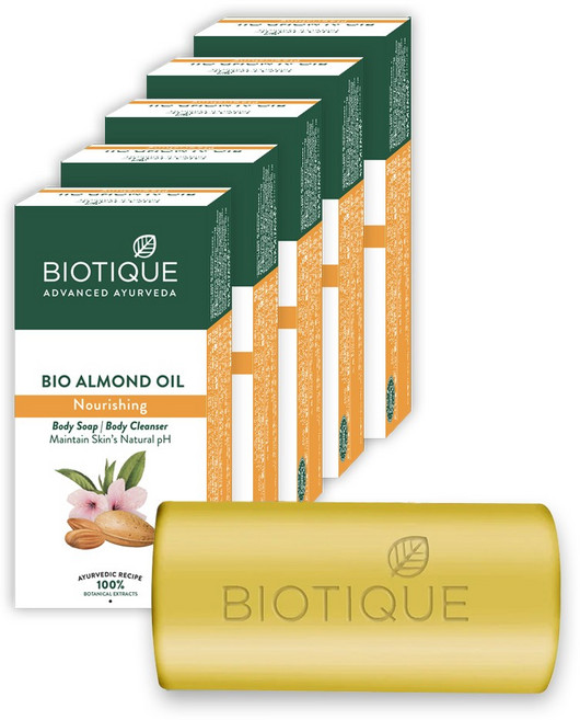 바이오티크 아몬드오일 바누, 150g, 5개입