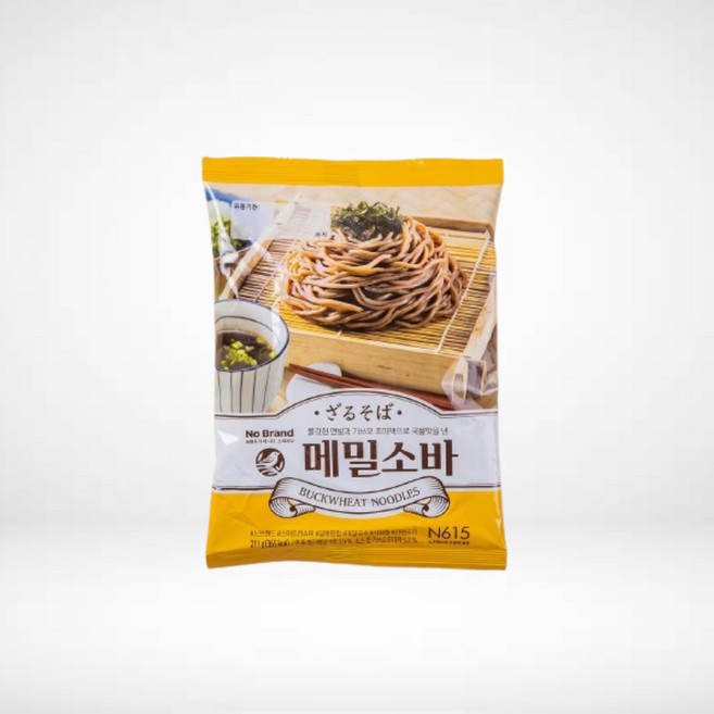 노브랜드 메밀 소바 가쓰오, 211g, 6개