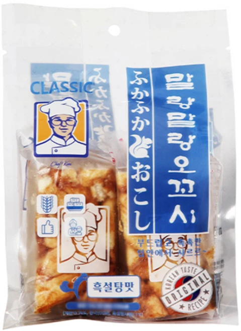 밀크클래식 오꼬시흑설탕맛66G 대용량 편의점 박스 과자 12개 1박스, 66g - 쿠팡
