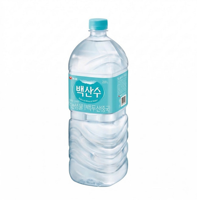 농심 백산수 무라벨 2L X 36개