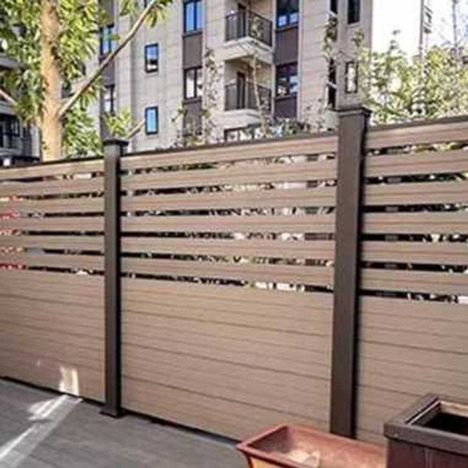 합성목 울타리 휀스 가림막 단독주택 사생활보호 대형, 플라스틱목재 / 평당금액/ 양면 패널형