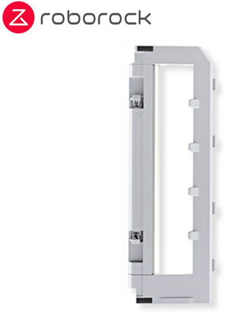 세척 가능한 필터의 원래 Roborock S7 액세서리 분리형 고무 메인 브러시 천 사이드 로봇 진공 청소기 부, 01 Grey cover, 03 Grey cover, 1개