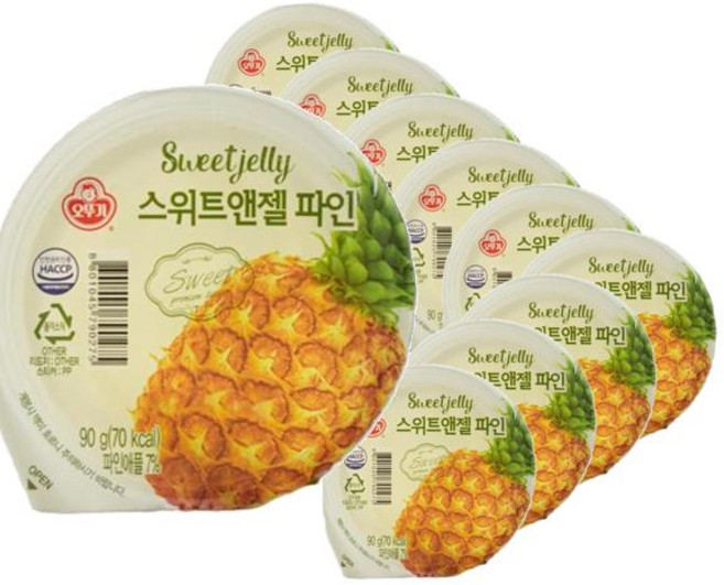 오뚜기 스위트앤젤 파인_냉장 90g 10개, 1세트