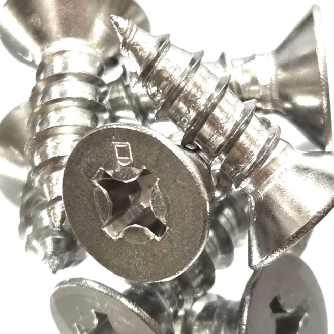 스텐 1종 태핑 나사 M6 사라 접시 머리, M6X50mm 100개, 100개