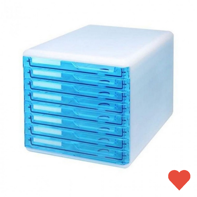 문서보관함 국내산 서류함 8단 보관함 케이스 분류 함