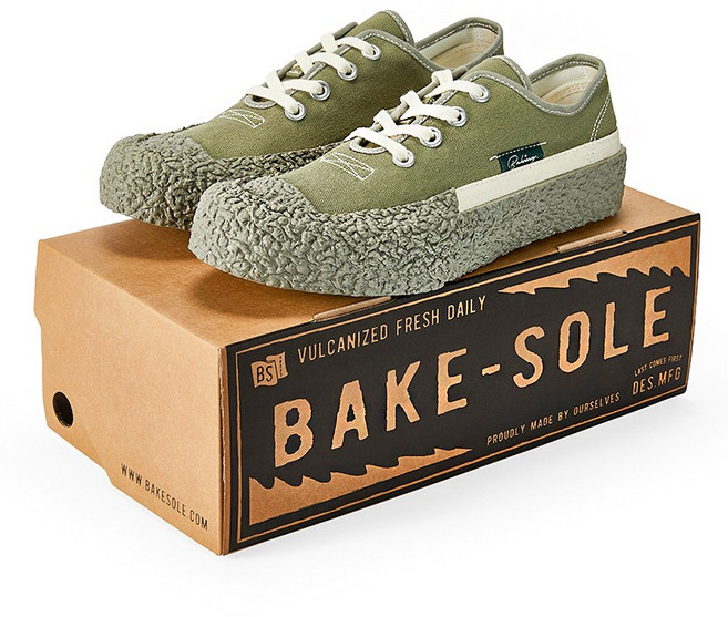 베이크솔 스니커즈 캔버스 운동화 크러스트 오솔라이트 인솔