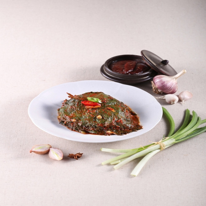더바른김치 깻잎김치 1kg 전라도 국산 깻잎반찬 별미김치, 1개