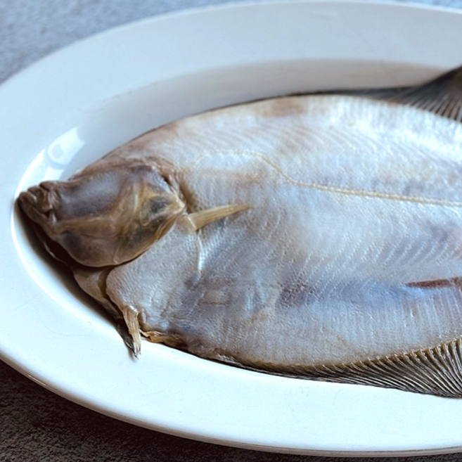 속초 (산지직송) 반건조생선 골라담기 임연수 볼락 참돔 민어 열기 가자미 우럭 고등어 양미리 박대 서대 구이 말린, 1개, 390~500g, 옵션19. 반건조 알가자미
