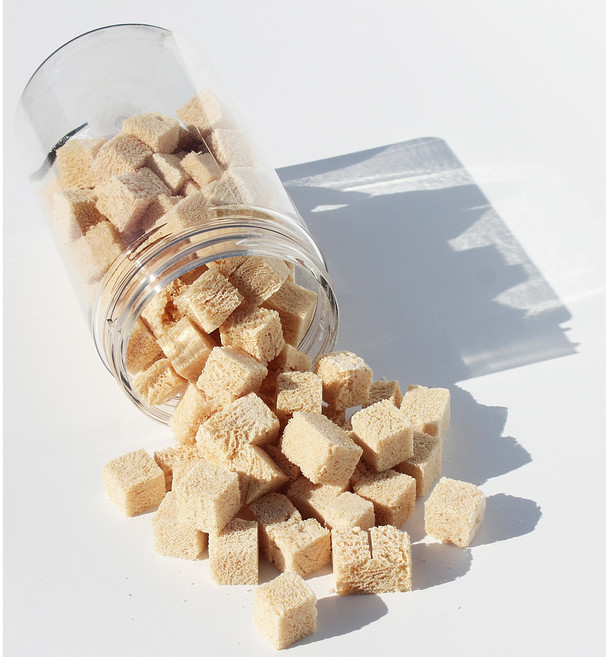 도란도란 동결건조 솜사탕 명태 블럭 강아지 고양이 수제간식 북어 영양 간식 죽, 1개