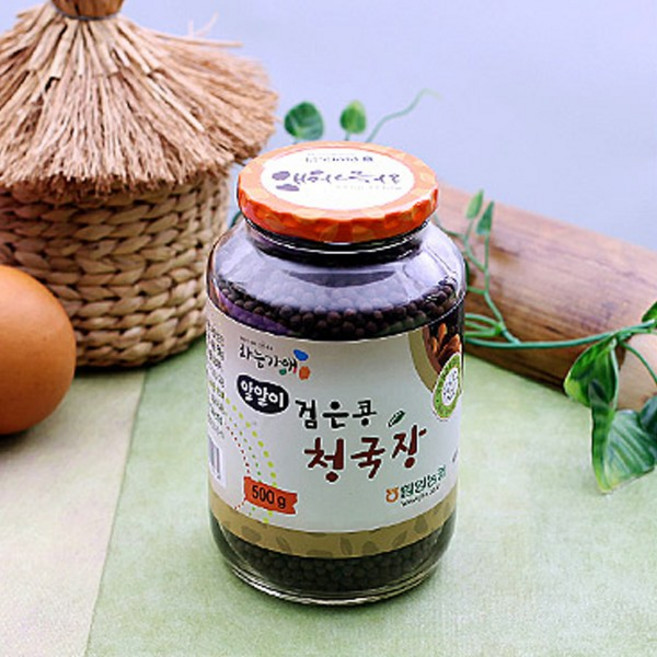 [함양농협] 하늘가애 검은콩 청국장환 180g, 1개