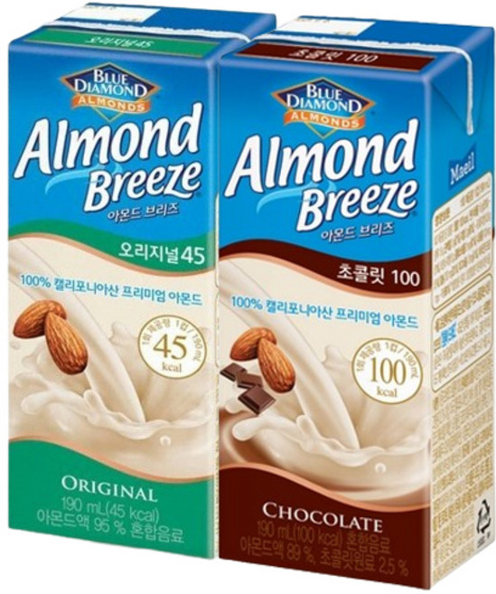 매일유업 [특가] 아몬드 브리즈 오리지널 12개 + 초코 12개, 1세트