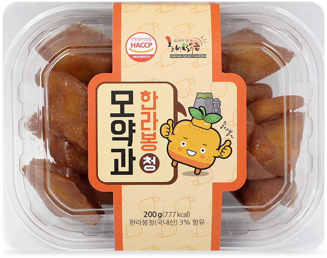 한라봉 청 모약과 200g 제주산 한라봉청 함유, 1개