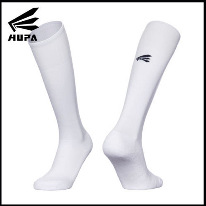 HUPA 고탄력 올고무 무봉제축구스타킹 축구양말 야구양말 펜싱양말, White, 1개