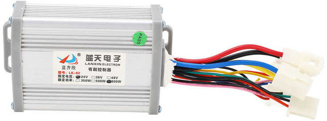 전기 자전거 브러시 모터 컨트롤러 스쿠터 속도 24V 1000W, [09] 24V 800W, 1개